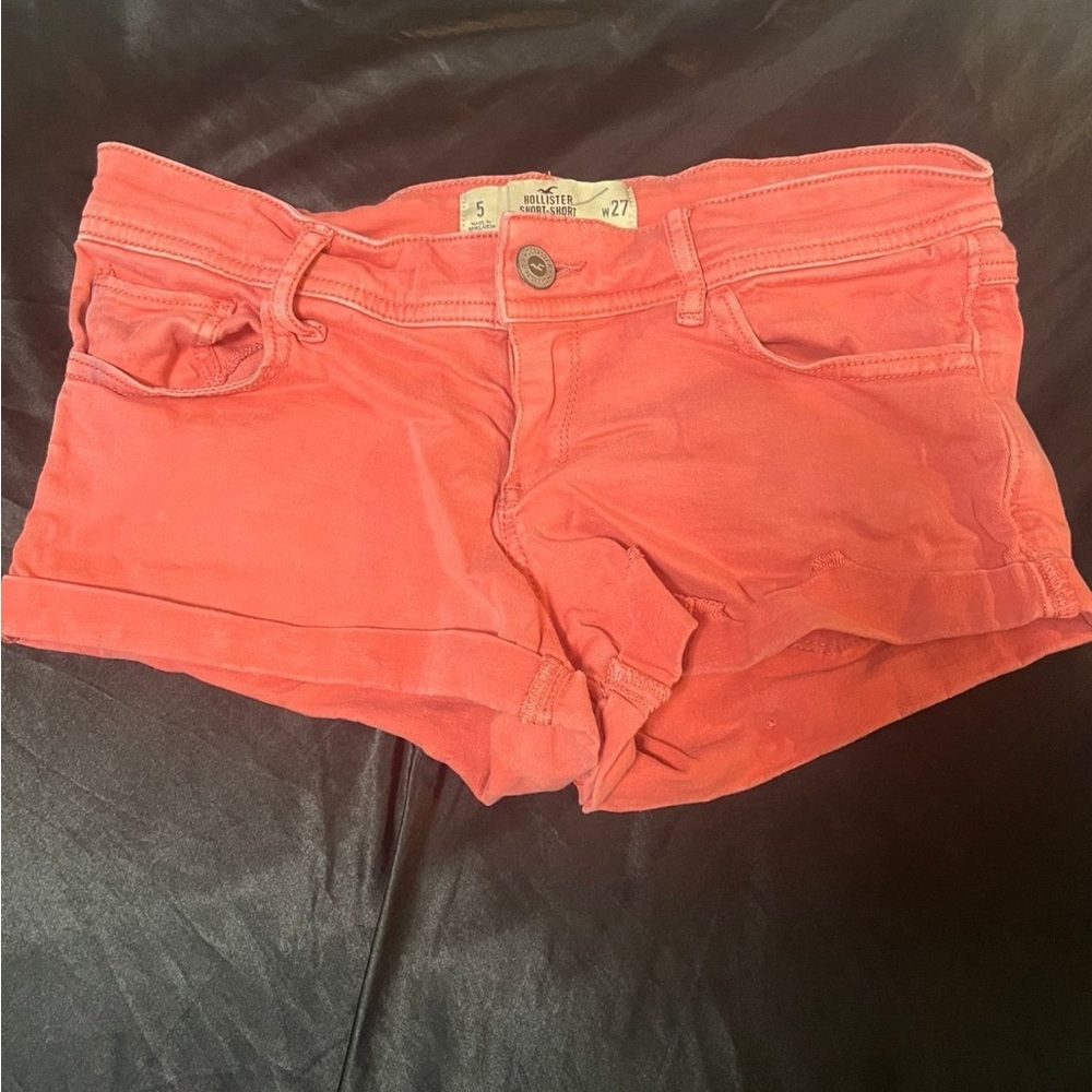 hollister low rise short shorts